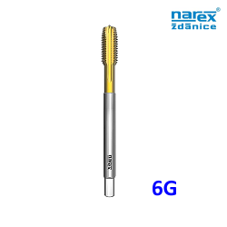 Závitník strojní NAREX M12 HSSE 3510 přímá dr. s lamačem