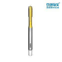Závitník strojní NAREX M8 HSSE 1510 přímá dr. s lamačem
