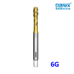 Závitník strojní NAREX M3 HSSE 2060 šroubová srážka